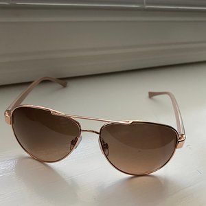 Rose Gold & Sparkle Sunglasses - Aviators